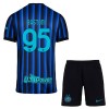 Maillot de Supporter Inter Milan Bastoni 95 Domicile 2025-26 Pour Enfant
